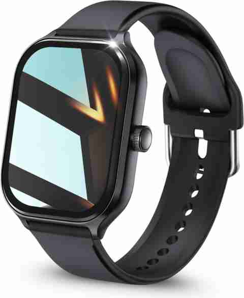 TECHIO H9 PRO MAX SMART WATCH Smartwatch (BLACK Strap, FREE) - Image 5
