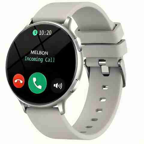 Melbon 2 Smartwatch, 1.5" AMOLED Display, Gray Strap - Image 5