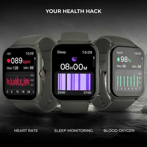 beatXP Neo 1.85" HD Display Bluetooth Calling Smart Watch, Mint Green - Image 5