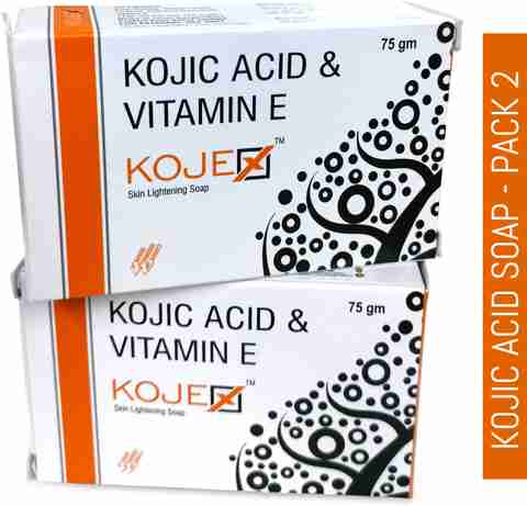 KOJEX Glutathione Kojic Acid & Vitamin E Soap for Even Tone & Anti-Ageing