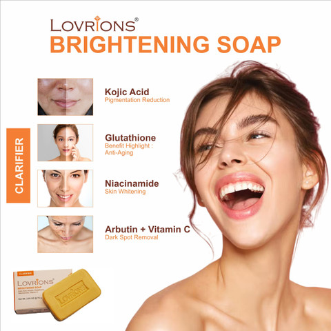 glutathione and kojic soap benefits LOVRIONS Skin Brightening with Acid, Glutathione, Arbutin & Niacinamide No Spot Injection L-Glutathione+Tretinoin clean Quantity:1 - Osteo-MAX + 1 - Gut X