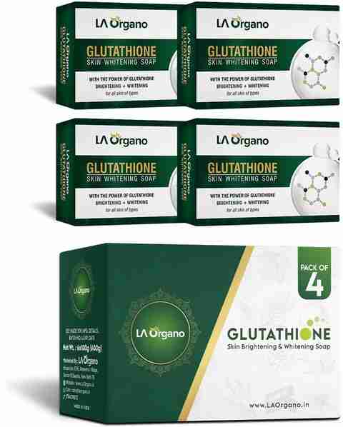 LA Organo Glutathione Skin whitening Soap