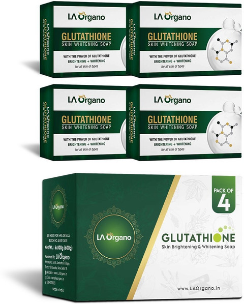 glutathione soap flipkart LA Organo Skin whitening consumable