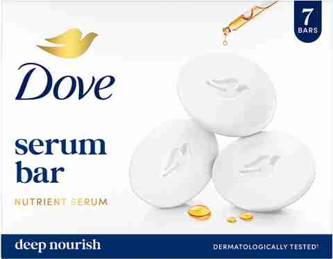 DOVE Serum Bar with Nutrient Serum (7 x 125 g) - Image 3