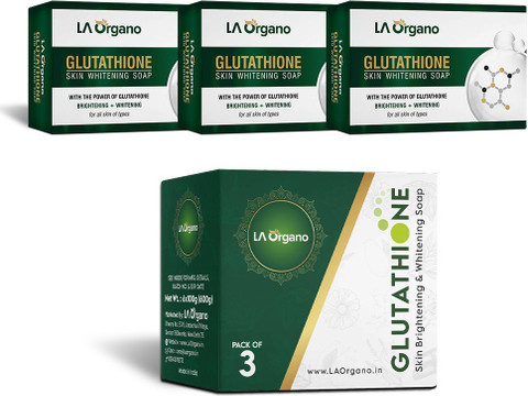 LA Organo Skin whitening Soap For Brightening & Whitening-All Skin Type