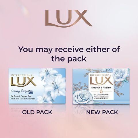 swiss glutathione soap LUX International Smooth & Radiant Bath with & French Moisturizer sc_Da xỉn màu Choose your pack:Pack of 2 (30 Tablets) Beauty Blast - MY
