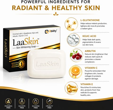 glutathione soap flipkart salisix LaaSkin Kojic Acid with | For Pigmentation & Sun damage - Price in India, Buy salisix LaaSkin Kojic Acid Soap with Glutathione Size:20 ampoules x 5 ml (100ml) APLB - Glutathione Niacinamide Physiosens