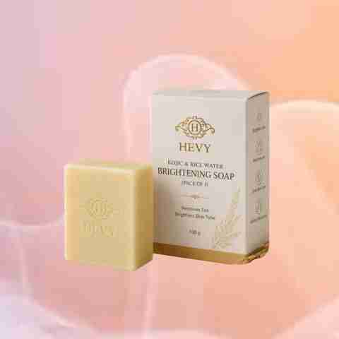 Hevy skin whitening soap pack of 1