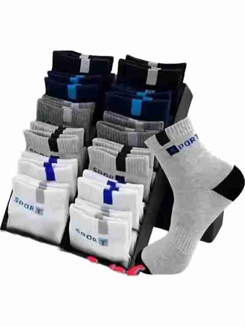 HICODE Men Self Design Ankle Length Socks - Image 5