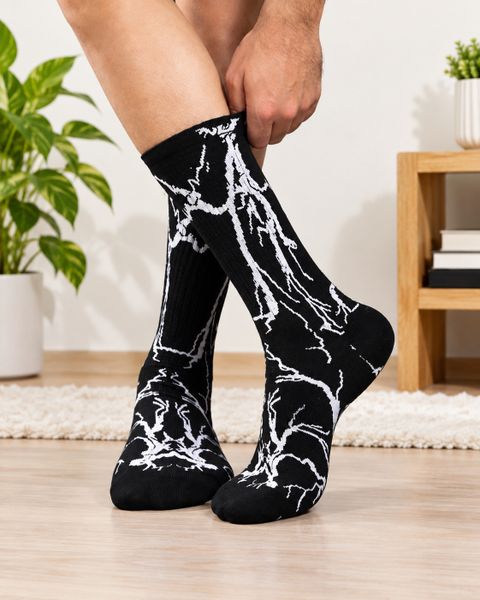 ManusE Men & Women Self Design Calf Length Socks (Pack of 5) - Image 7