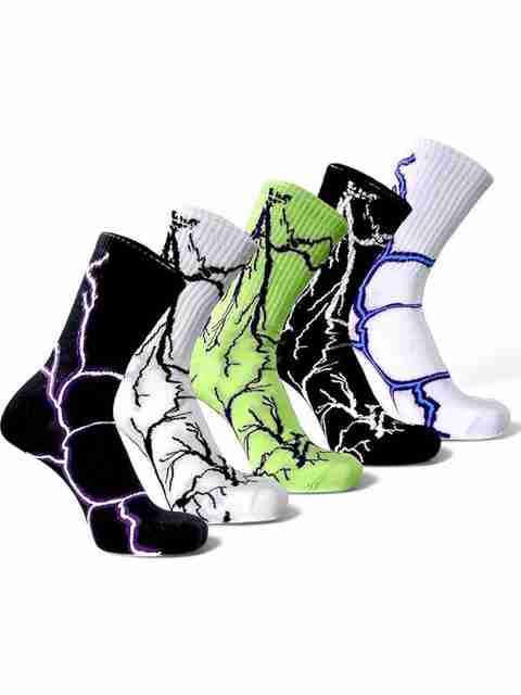 ELVADO Unisex Printed Calf Length (Pack of 5) - Image 5
