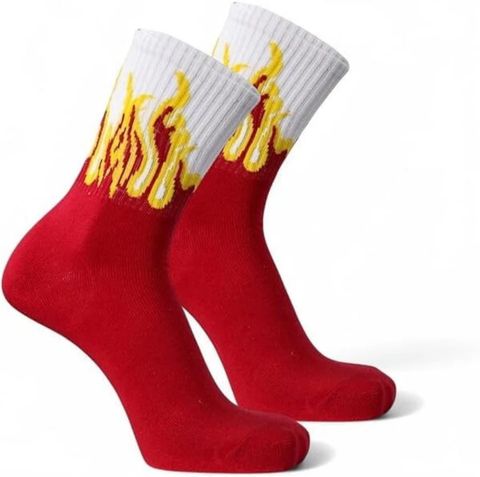 Basketship Men & Women Graphic Print Calf Length Socks (Pack of 4) - Image 7