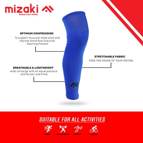 MIZAKI Unisex Knee High Calf Length Socks - Image 8