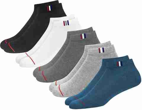 ODDPAIR Men Solid Ankle Length Socks - Image 5