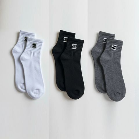SOXSENSE-HEAVY AND READY Unisex Self Design Ankle Length Socks - Image 8