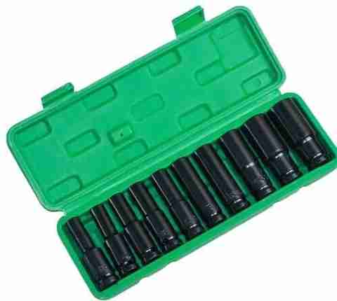 OKASTA 10-Piece 1/2-Inch Deep Impact Socket Set - Image 5