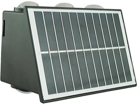 Adiohub 6 LED Solar Wall Light Up/Down IP65 (Pack of 1) - Image 6
