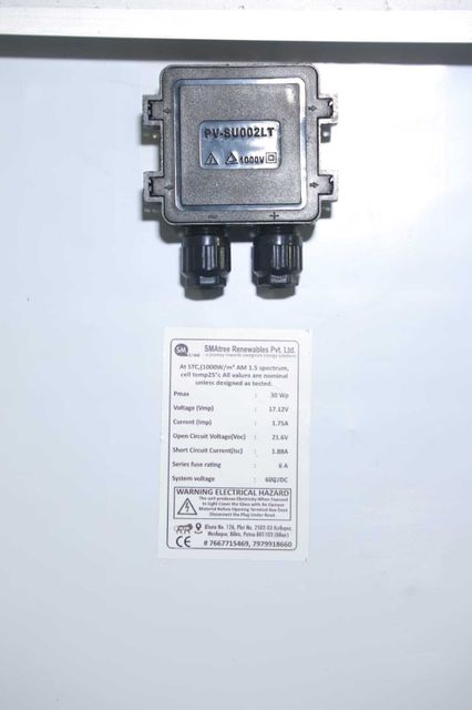 SMAtree Renewables Pvt Ltd SMAtree SMA-SP-30Wp Solar Panel (Pack of 1) - Image 5