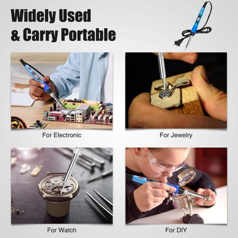 DHRUV-PRO 80W 908S Soldering Iron LCD Display - Image 7