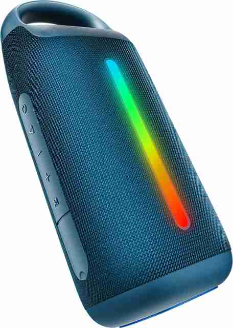 boAt Stone Arc Pro Plus, Spatial Audio, 78mm Drivers, 12H Battery, RGBs & App Support 45 W Bluetooth Speaker (Tropical Blue, Mono Channel) - Image 5