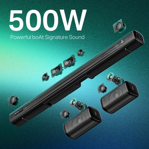 boAt Aavante Prime 5.1 5050D Soundbar (Black) - Image 7