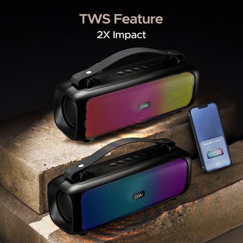 boAt Stone 580 12W Bluetooth Speaker, Midnight Black - Image 7