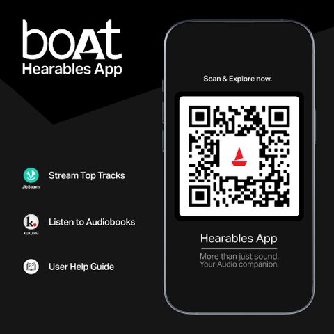 boAt Rockerz 480 w/ Beast Mode, RGB LEDs(6 Light Modes), 60HRS Playback & ENx Tech Bluetooth Headset (White Sabre, On the Ear) - Image 8
