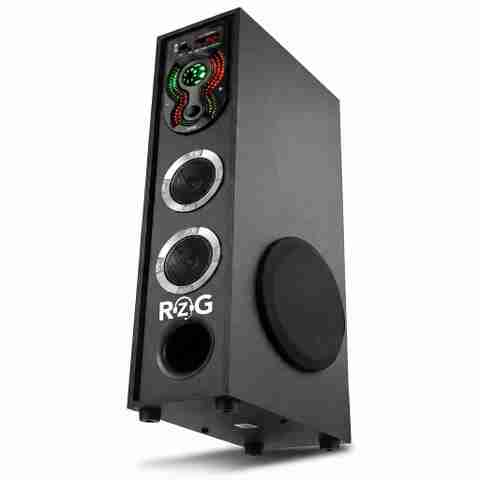 RZG L-2 DJ High Bass Tower Speaker Bluetooth Speaker 120 W Bluetooth Party Speaker (Black, 2.1 Channel) - Image 2