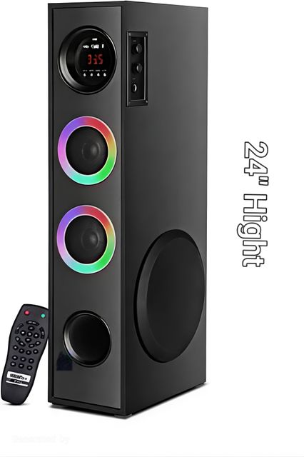 Sainitone ST-5 DJ 120W Bluetooth Home Theatre (Black, 3 Channel) - Image 5