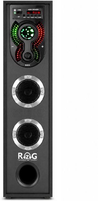 RZG P-34 DJ High Bass Tower Speaker Bluetooth Speaker 120 W Bluetooth Party Speaker (Black, 2.1 Channel) - Image 6