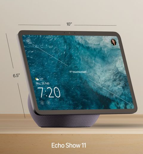 Buy Echo Show 11 (newest model), 11'' HD display, bluetooth and 13