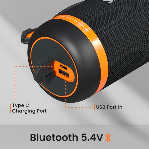 Portronics Breeze 7 15W Bluetooth Speaker (Black) - Image 3