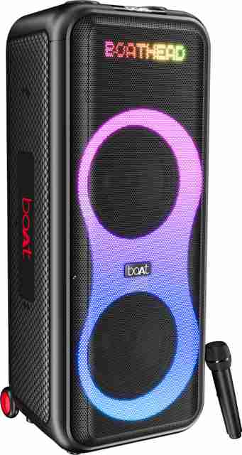 boAt Partypal 600 220W Bluetooth Tower Speaker (Premium Black) - Image 5