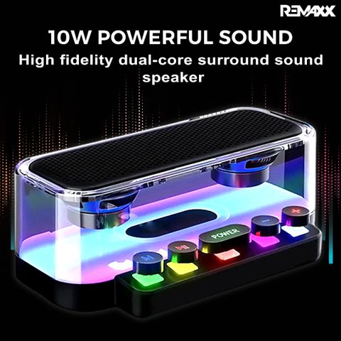 REMAXX Bingo 20 W Bluetooth Speaker (Black, Stereo Channel) - Image 4