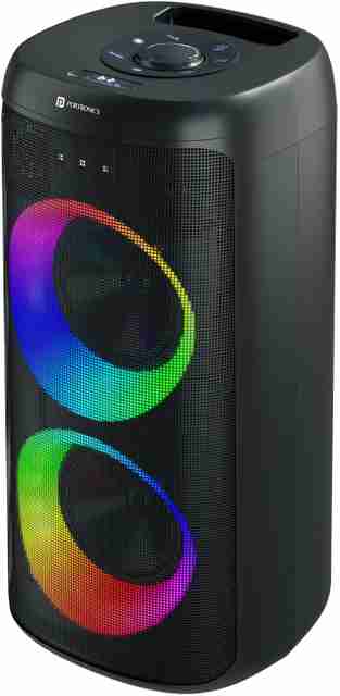 Portronics Dash 14 120W Party Speaker with Karaoke Mic (Black) - Image 3