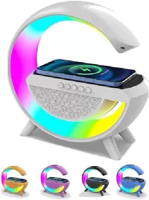 GATUSHOPS G Shape 56W Bluetooth Party Speaker (White) - Image 4