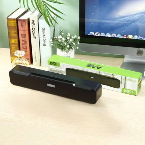 MZ M51 Portable Bluetooth Soundbar 10W Black - Image 7