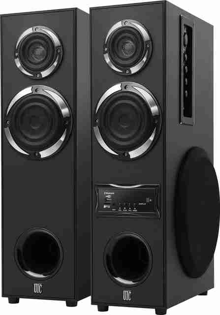 UIC 6101 PR 150W Bluetooth Tower Speaker (Black, 2.0 Channel) - Image 2
