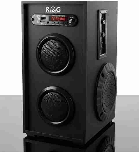 RZG Bass Fusion BF-911 Dj Box Sound System Home Theater 25000 W Bluetooth Tower Speaker (Black, Mono Channel) - Image 2