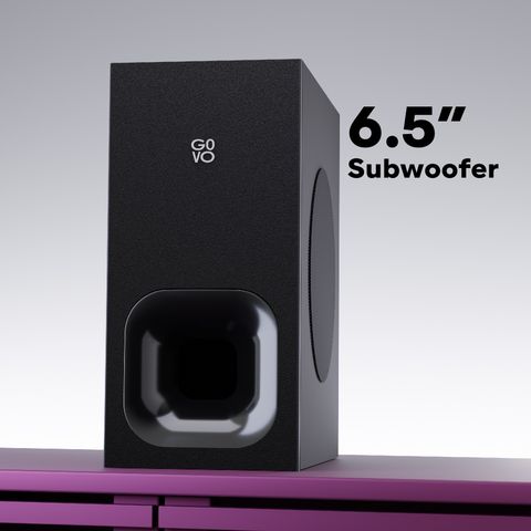 GOVO GOSURROUND 965 Dolby Digital|wired Subwoofer 525 W Bluetooth Soundbar (Platinum Black, 5.1 Channel) - Image 7