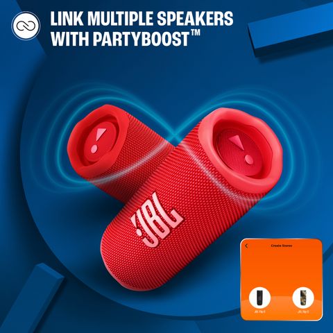 Buy JBL Flip 6 with 12Hr Playtime, Customize Audio 30 W Bluetooth