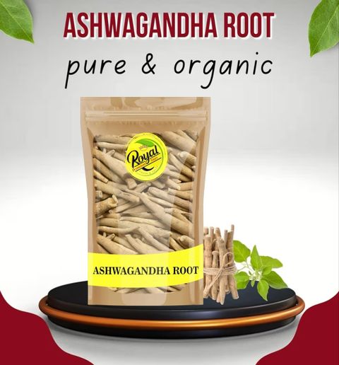 Royal Premium Ashwagandha Roots ASHVAGANDHA JADD ASGANDH NAGORI WITHANIA SOMNIFERA (100 g) - Image 6