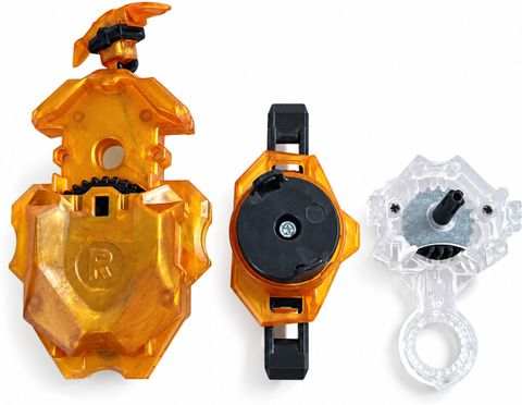 Funkey Power Spin Manual Launcher for Beyblade Style Spinning Tops â Orange (Orange) - Image 6