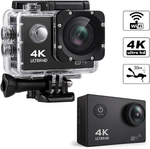BMFRYI 4K Sports Camera A27 Action Camera 4k20MP Wifi 30M Waterproof Action Camera Sports DV Camcorder Sports and Action Camera (Black, 20 MP) - Image 5
