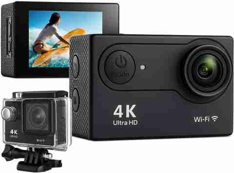 BMFRYI 4K Sports Camera A27 Action Camera 4k20MP Wifi 30M Waterproof Action Camera Sports DV Camcorder Sports and Action Camera (Black, 20 MP) - Image 2