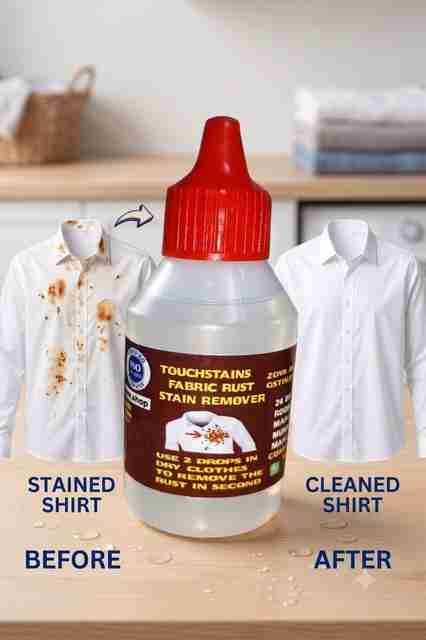 touchstains fabric rust stain remover for all types of cloth Stain Remover (25 ml) - Image 5