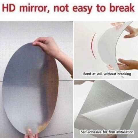 UZUMAKi 30 cm Flexible Mirror Sheets (Pack of 2) - Image 5