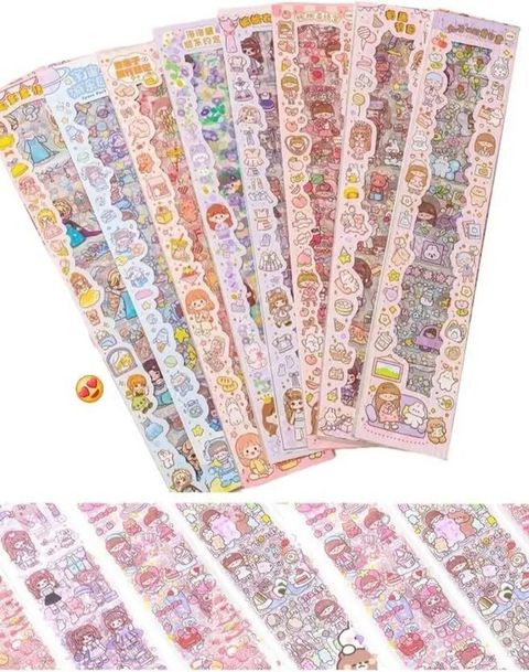 RAJA SADHII 8 cm RS 20 KUWAI STICKER, KARTOON STICKER FOR KIDS