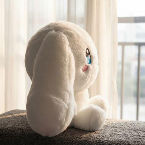 jr jack & rose Cinnamoroll Plush Animal Doll - 30 cm (White) - Image 4