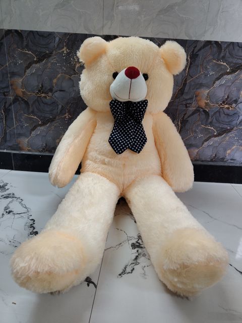 tas 5 Feet Cream Teddy Bear (152 cm) - Image 3
